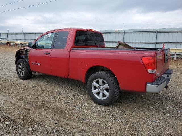 1N6BA0CH9BN304213 - 2011 NISSAN TITAN S RED photo 2