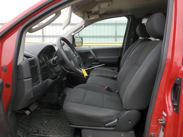 1N6BA0CH9BN304213 - 2011 NISSAN TITAN S RED photo 7