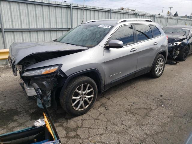 1C4PJLCB9GW319754 - 2016 JEEP CHEROKEE LATITUDE GRAY photo 1