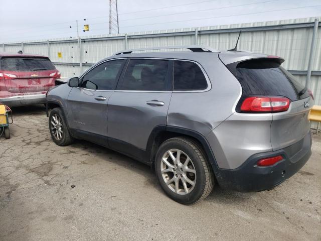 1C4PJLCB9GW319754 - 2016 JEEP CHEROKEE LATITUDE GRAY photo 2