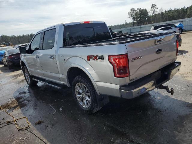 1FTEW1EF8GFB91858 - 2016 FORD F150 SUPERCREW SILVER photo 2