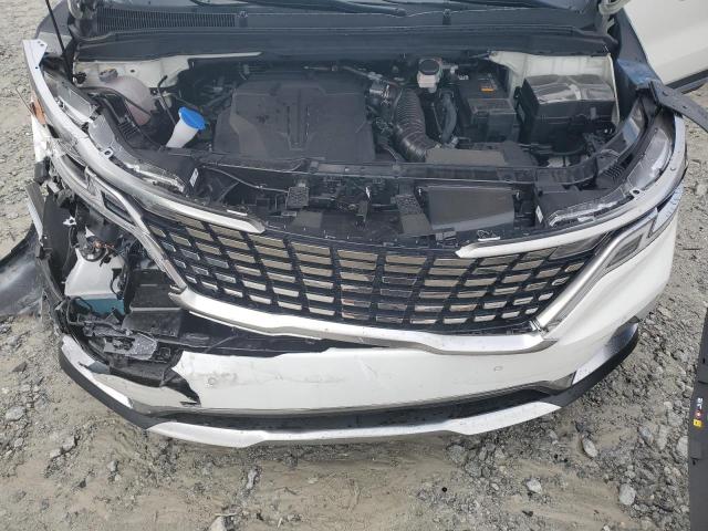 KNDNE5H39R6338400 - 2024 KIA CARNIVAL SX WHITE photo 12