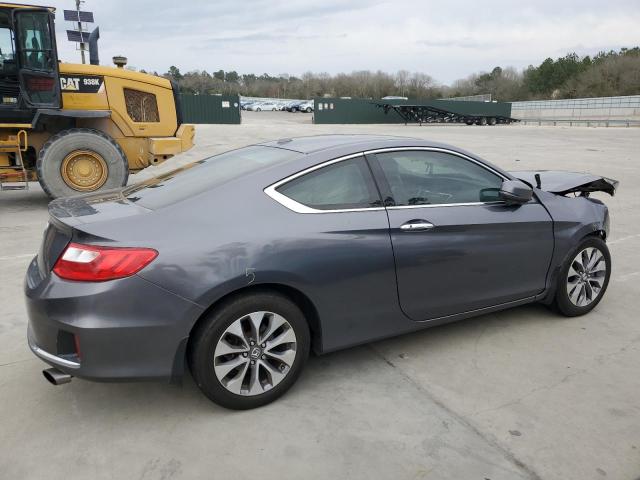 1HGCT1B85EA012516 - 2014 HONDA ACCORD EXL GRAY photo 3