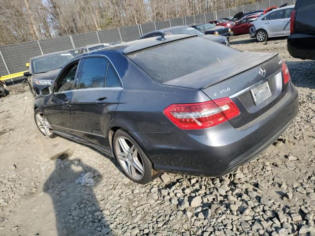 WDDHF8HB6BA400489 - 2011 MERCEDES-BENZ E 350 4MATIC GRAY photo 2