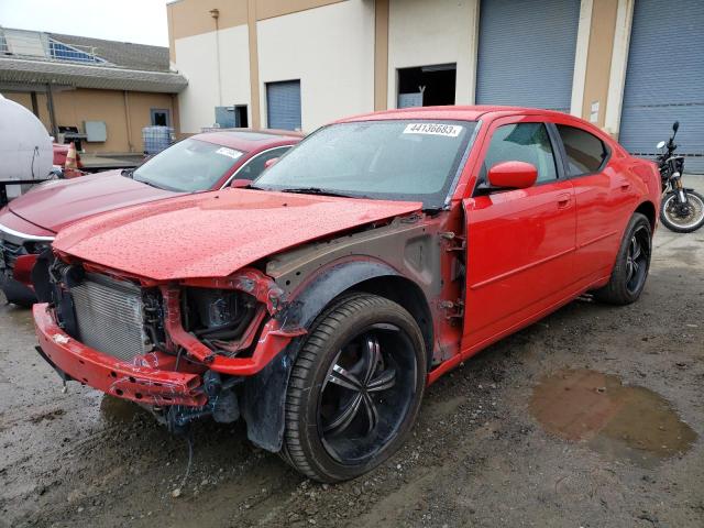 2B3CA3CV9AH307250 - 2010 DODGE CHARGER SXT RED photo 1