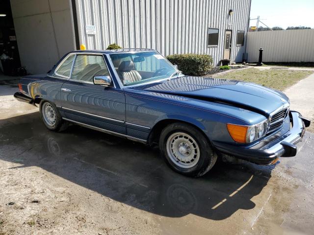 WDBBA45A0DB019574 - 1983 MERCEDES-BENZ 380 SL BLUE photo 4