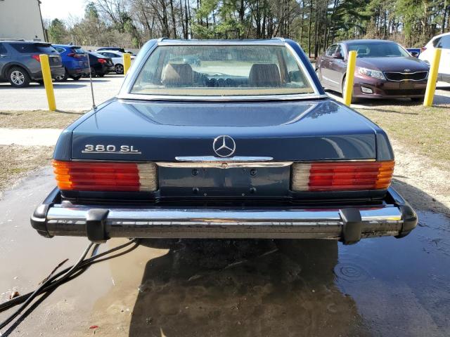 WDBBA45A0DB019574 - 1983 MERCEDES-BENZ 380 SL BLUE photo 6