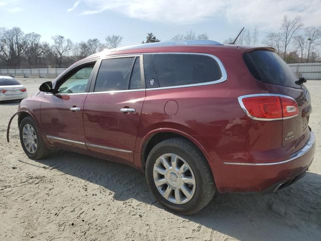 5GAKVCKD4FJ201464 - 2015 BUICK ENCLAVE RED photo 2