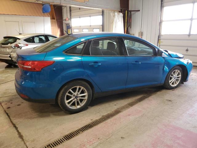 1FADP3F25GL288362 - 2016 FORD FOCUS SE BLUE photo 3