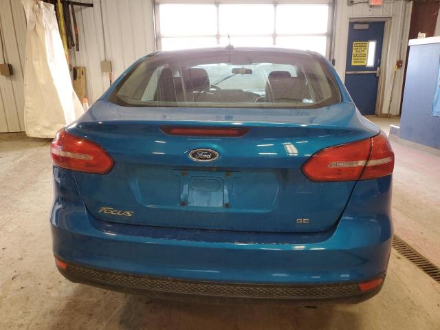 1FADP3F25GL288362 - 2016 FORD FOCUS SE BLUE photo 6