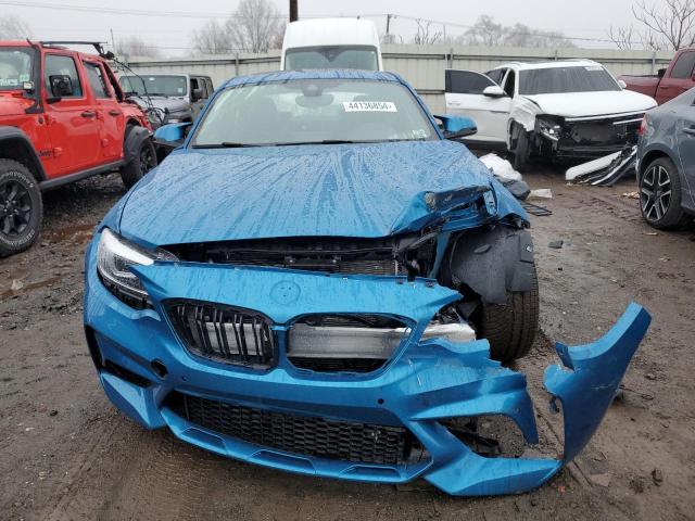 WBS2U7C07M7J70654 - 2021 BMW M2 COMPETITION BLUE photo 5