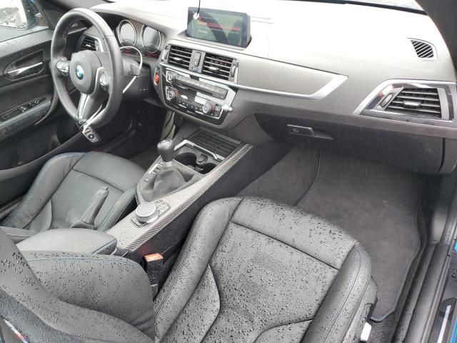 WBS2U7C07M7J70654 - 2021 BMW M2 COMPETITION BLUE photo 8