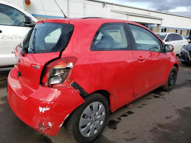 JTDJT903995236074 - 2009 TOYOTA YARIS RED photo 3