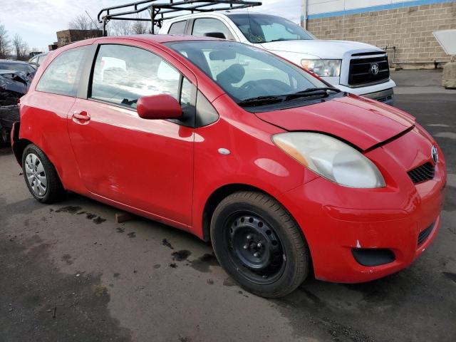 JTDJT903995236074 - 2009 TOYOTA YARIS RED photo 4