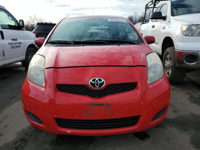 JTDJT903995236074 - 2009 TOYOTA YARIS RED photo 5