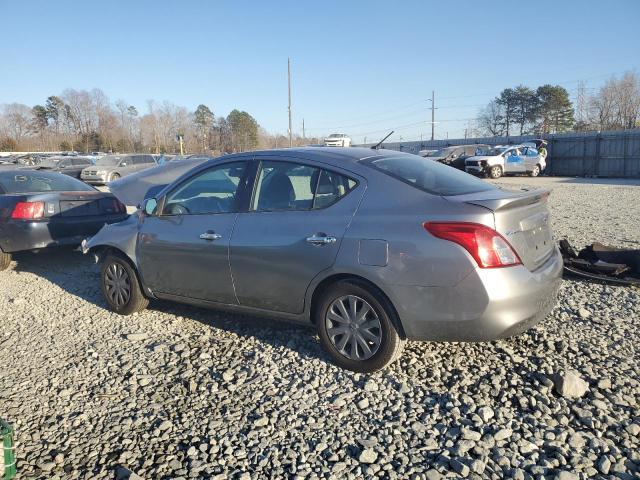 3N1CN7AP5EL845409 - 2014 NISSAN VERSA S GRAY photo 2