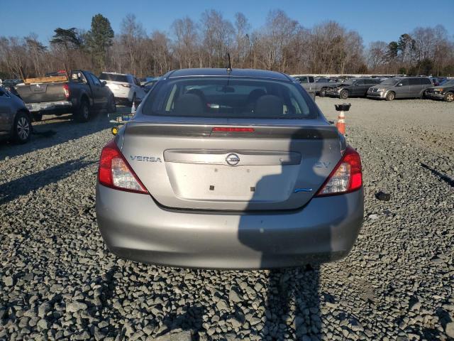 3N1CN7AP5EL845409 - 2014 NISSAN VERSA S GRAY photo 6