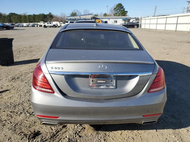 WDDUG8CB5FA132768 - 2015 MERCEDES-BENZ S 550 GRAY photo 6