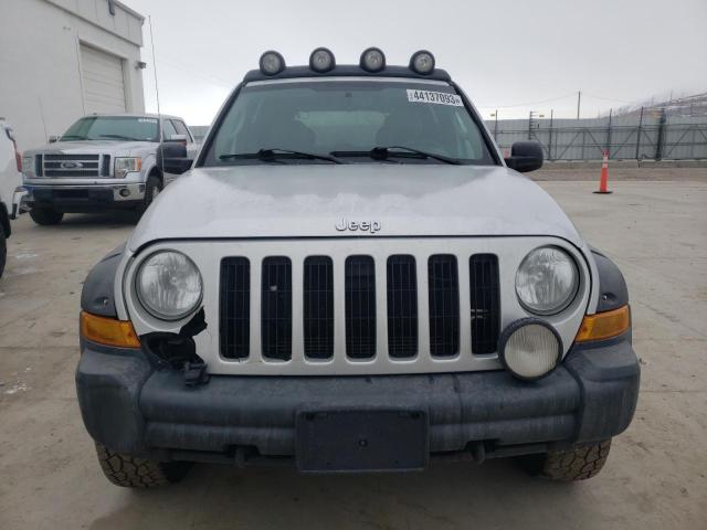 1J4GL38K26W226263 - 2006 JEEP LIBERTY RENEGADE SILVER photo 5