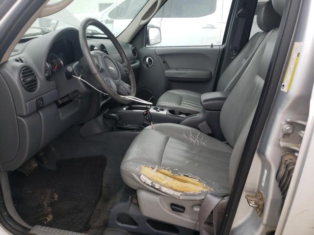 1J4GL38K26W226263 - 2006 JEEP LIBERTY RENEGADE SILVER photo 7