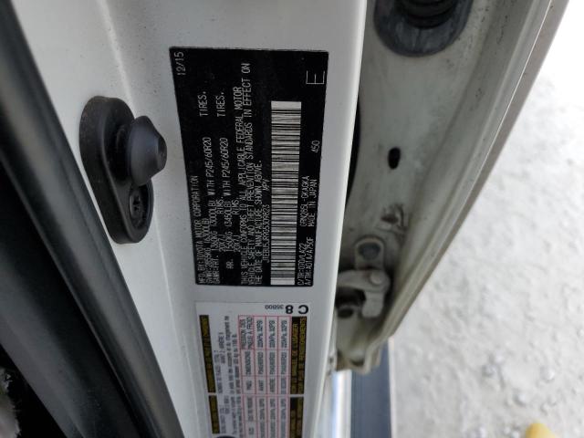 JTEBU5JR9G5309823 - 2016 TOYOTA 4RUNNER SR5/SR5 PREMIUM 白色 照片 13