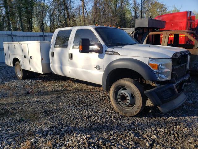 1FD0W5GT3DEB76251 - 2013 FORD F550 SUPER DUTY WHITE photo 1