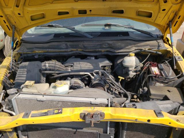 1D7HA18D84J290104 - 2004 DODGE RAM 1500 ST YELLOW photo 11