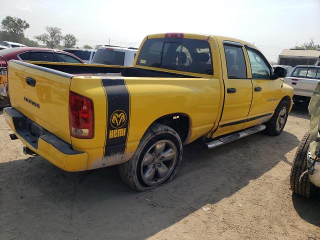 1D7HA18D84J290104 - 2004 DODGE RAM 1500 ST YELLOW photo 3