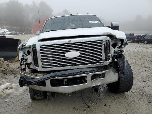 1FTWW31P67EB25863 - 2007 FORD F350 SRW SUPER DUTY WHITE photo 5