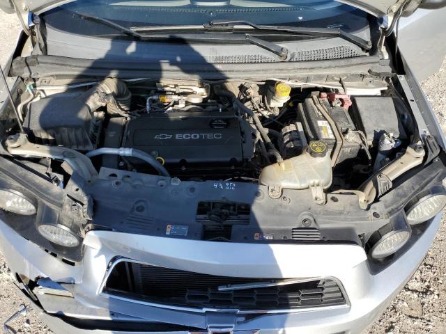 1G1JA5SH6D4220090 - 2013 CHEVROLET SONIC LS 银色 照片 11