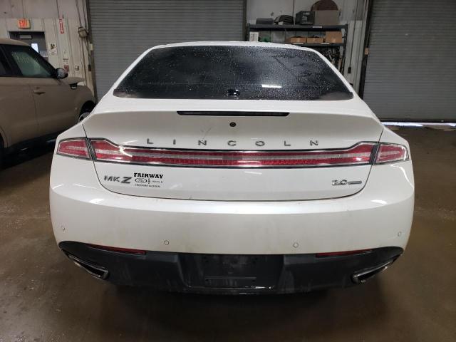 3LN6L2G96ER819972 - 2014 LINCOLN MKZ WHITE photo 6