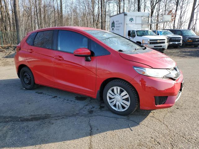 JHMGK5H56HS010083 - 2017 HONDA FIT LX RED photo 4