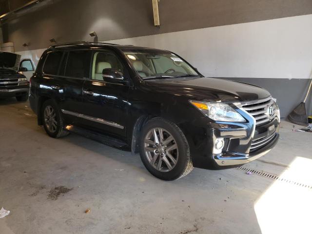 JTJHY7AX2D4117042 - 2013 LEXUS LX 570 BLACK photo 4