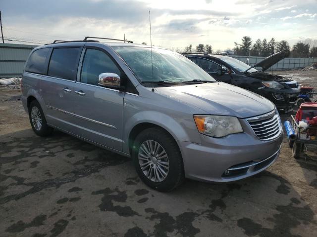 2C4RC1CG8ER116041 - 2014 CHRYSLER TOWN & COU TOURING L SILVER photo 4