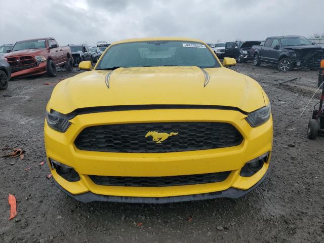1FA6P8TH8F5321761 - 2015 FORD MUSTANG YELLOW photo 5
