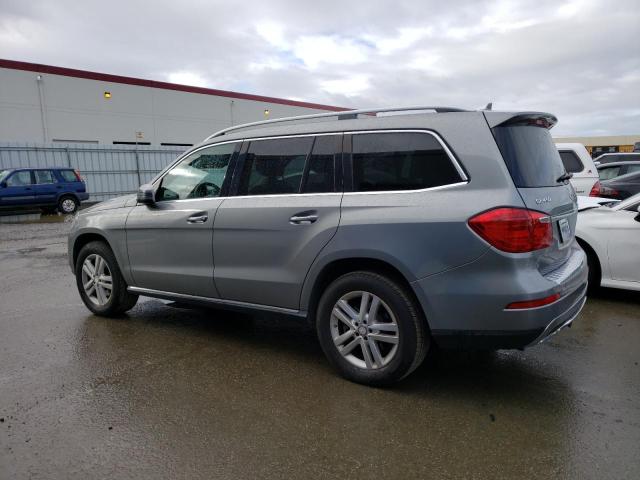 4JGDF7CE3EA405685 - 2014 MERCEDES-BENZ GL 450 4MATIC GRAY photo 2