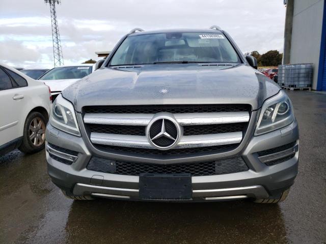 4JGDF7CE3EA405685 - 2014 MERCEDES-BENZ GL 450 4MATIC GRAY photo 5