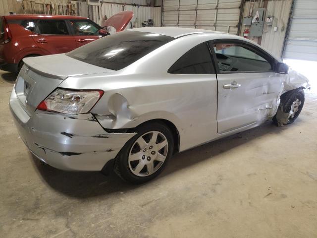 2HGFG126X8H528134 - 2008 HONDA CIVIC LX SILVER photo 3