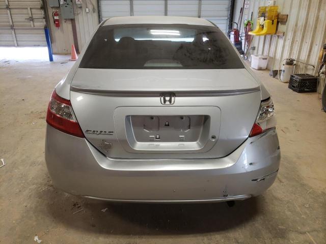 2HGFG126X8H528134 - 2008 HONDA CIVIC LX SILVER photo 6