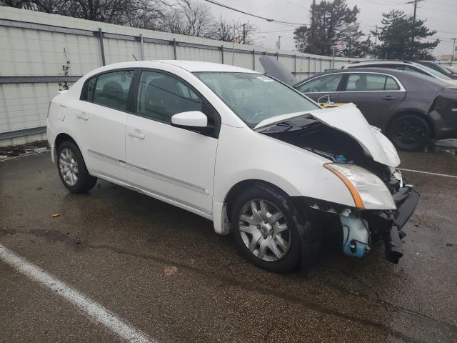 3N1AB6AP1CL702206 - 2012 NISSAN SENTRA S 2.0 WHITE photo 4