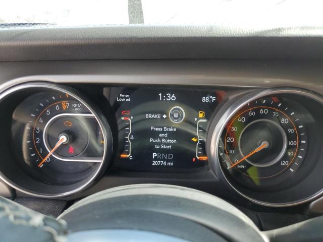 1C4HJXEGXJW305518 - 2018 JEEP WRANGLER U SAHARA GRAY photo 9