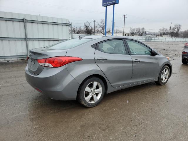 5NPDH4AE4DH375524 - 2013 HYUNDAI ELANTRA GLS SILVER photo 3