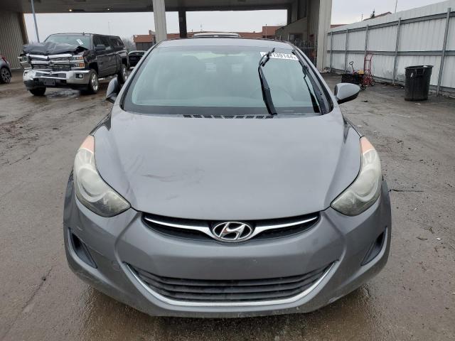 5NPDH4AE4DH375524 - 2013 HYUNDAI ELANTRA GLS SILVER photo 5