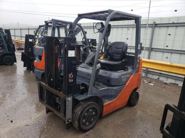 66819 - 2015 TOYOTA FORKLIFT Orange photo 2