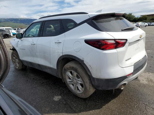 3GNKBDRS8MS560577 - 2021 CHEVROLET BLAZER 3LT WHITE photo 2