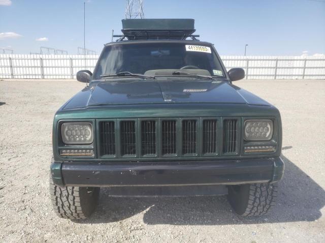 1J4FF68S7YL148572 - 2000 JEEP CHEROKEE LIMITED GREEN photo 5