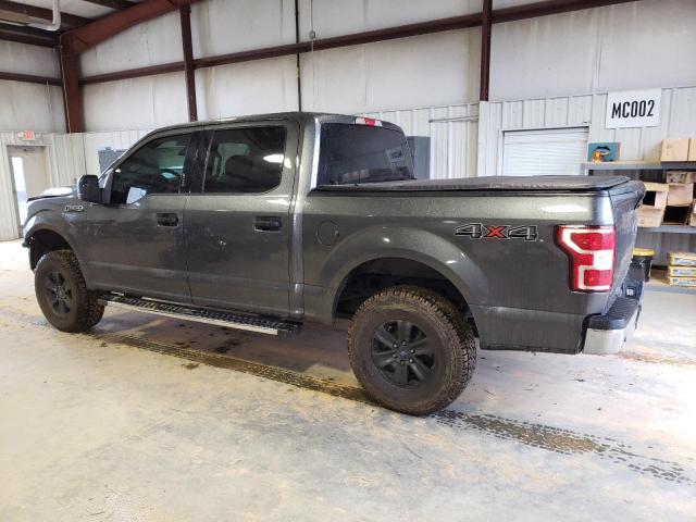 1FTEW1E43LFA09444 - 2020 FORD F150 4X4 SUPERCREW GRAY photo 2