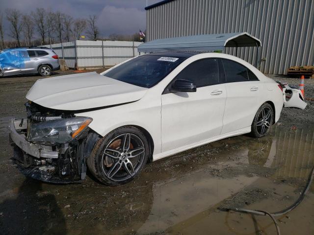 WDDSJ4GB4JN586717 - 2018 MERCEDES-BENZ CLA 250 4MATIC WHITE photo 1