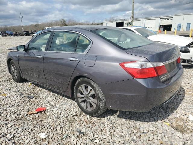 1HGCR2F37FA084838 - 2015 HONDA ACCORD LX GRAY photo 2