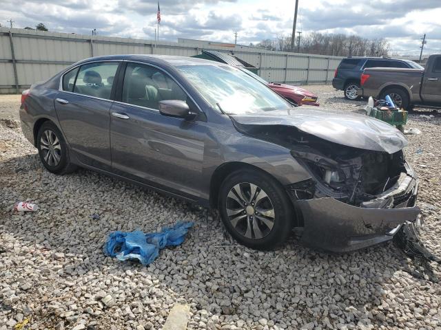 1HGCR2F37FA084838 - 2015 HONDA ACCORD LX GRAY photo 4